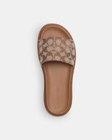 Crystal Jacquard Rhinestone Slides