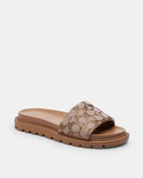 Crystal Jacquard Rhinestone Slides